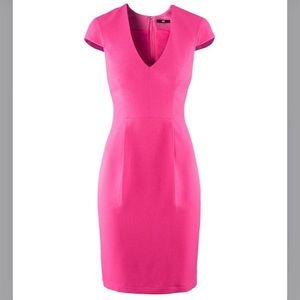 H&M fushia pencil dress
